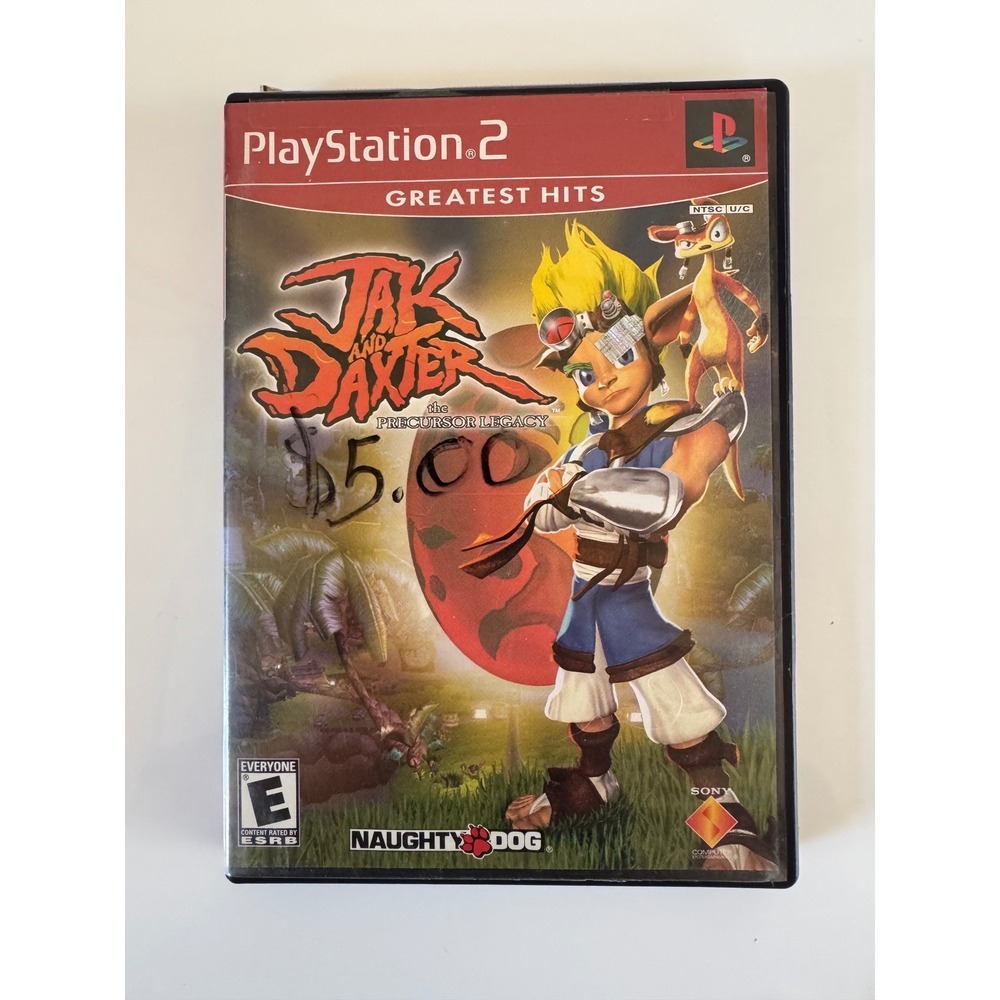 Jak and Daxter The Precursor Legacy Sony PlayStation 2 PS2 Greatest Hits 97124